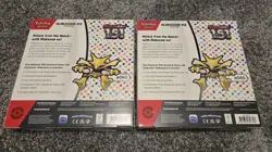 TWO Pokemon TCG: Scarlet & Violet-151 Alakazam ex Collection Box - Image 2