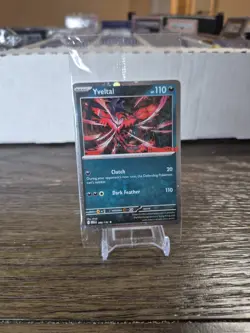 Sealed Yveltal 088/132 Reverse Holo Mega Evolution Pokemon GAMESTOP PROMO - Image 1