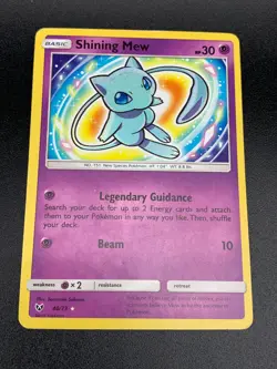 Shining Mew - 40/73 - Holo Rare Shining Legends Pokemon HP 2017 - Image 1