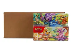 POKEMON SCARLET & VIOLET: PRISMATIC EVOLUTIONS MINI TIN 4-BOX CASE - Image 1
