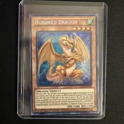 Yu-Gi-Oh Hundred Dragon DLCS-EN146 Limited Edition Secret Rare NM Condition - Image 1