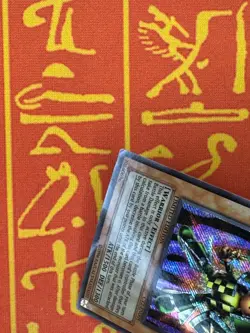YUGIOH ROCKET WARRIOR SECRET RARE EXCELLENT CT2-EN005 - Image 3