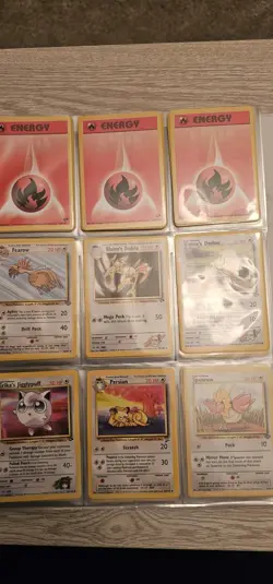 WOTC Era Pokemon Card Binder - Over 200 Cards - Image 3