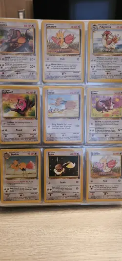WOTC Era Pokemon Card Binder - Over 200 Cards - Image 4