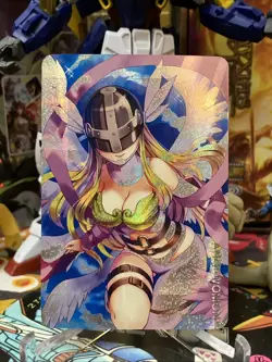 Angewomon Digimon Goddess Story Anime Waifu Card ACG, Doujin, Maiden Holo - Image 1