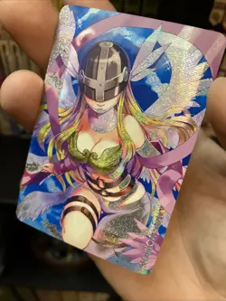 Angewomon Digimon Goddess Story Anime Waifu Card ACG, Doujin, Maiden Holo - Image 3