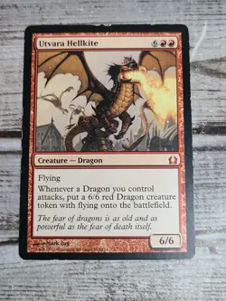 Utvara Hellkite Return to Ravnica Red Mythic Rare Magic: The Gathering Card MP - Image 2