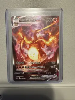 Pokemon TCG Charizard VMAX SWSH261 Black Star Promos Holo Card NM Condition - Image 1