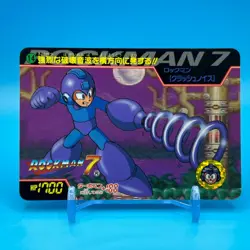 Crash Noise Mega Man 7 Rock man TCG Trading Card CAPCOM Game Anime Japan #14 - Image 1