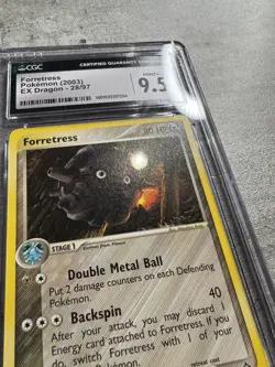 Pokemon Card Forretress CGC 9.5 Mint+, e-Reader EX Dragon 28/97, 2003 (1A) - Image 5