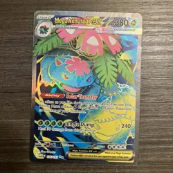 Mega Venusaur EX 155/132 Mega Evolution ENGLISH Pokemon TCG Card - Image 1