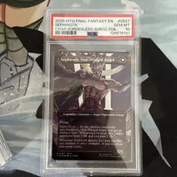 2025 MTG FF SURGE SEPHIROTH, FABLED SOLDIER/SEPHIROTH, ONE-WINGED ANGEL PSA 10 - Image 1