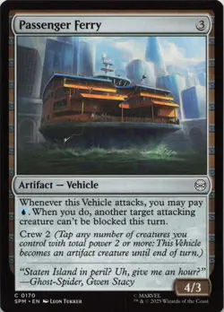Passenger Ferry C Marvel's Spider-Man 170 LP MTG - Image 1