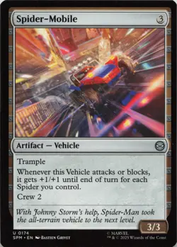 Spider-Mobile U Marvel's Spider-Man 174 LP MTG - Image 1