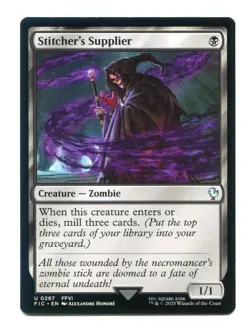 Stitcher's Supplier #0287 NM Final Fantasy FIN FIC MTG Magic The Gathering - Image 1