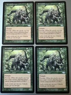 4x Brontotherium (NM) Legions Uncommon LGN Magic the Gathering MTG Playset - Image 1