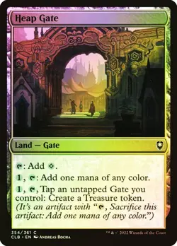 Heap Gate FOIL - 354/361 - Common - Commander Legends CLB MTG - Image 1