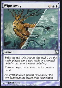 Wipe Away - Light Play MTG Time Spiral - Image 1