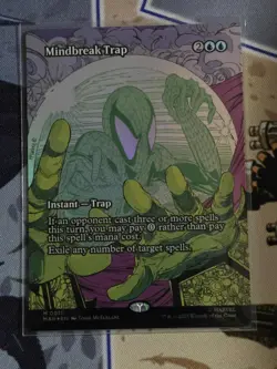 Mindbreak Trap (Borderless) - Marvel Universe Eternal-Legal Foil MTG 11 - Image 1