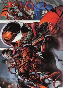 Carnage, Crimson Chaos Art Card S Art Series: Marvel's Spider-Man 47 LP MTG - Image 1