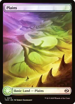 Foil Land Set (Full Art) [Tarkir: Dragonstorm] MTG - Image 2