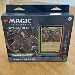 Tyranid Swarm MTG Universes Beyond Warhammer 40K Commander Deck Magic Gathering - Image 1