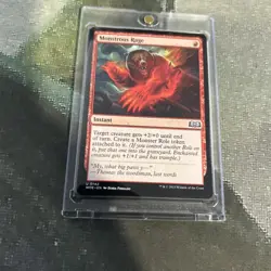 MTG Monstrous Rage - Wilds of Eldraine (WOE) #142 Magic the Gathering - Image 5