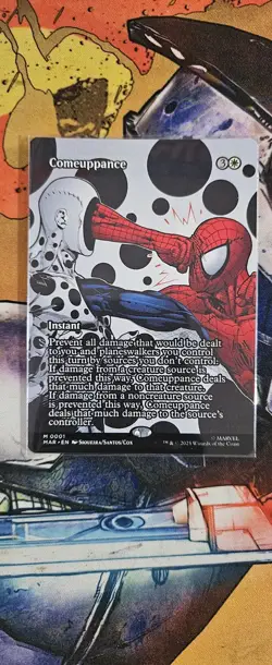 Comeuppance (Borderless) MTG Regular - Image 1