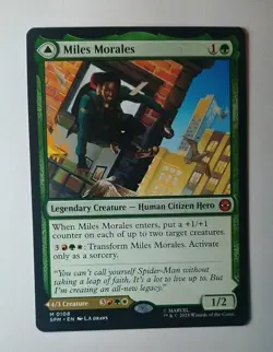 MTG Miles Morales 0108 Regular Marvel’s Spider-Man NM SPM - Image 1