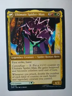 MTG Miles Morales 0108 Regular Marvel’s Spider-Man NM SPM - Image 2