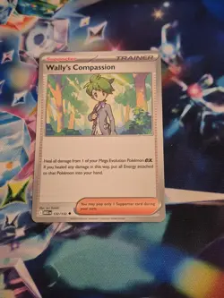 Pokemon Wally's Compassion 132/132 Normal - MEGA EVOLUTIONS - Image 1