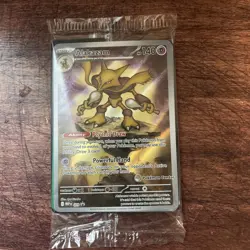 Pokemon Center Stamped Alakazam 009 Pokemon Mega Evolutions -ETB Promo Sealed - Image 2