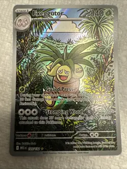 Pokemon Mega Evolution Exeggutor Illustration Rare 135/132 English NM (2 Items) - Image 2