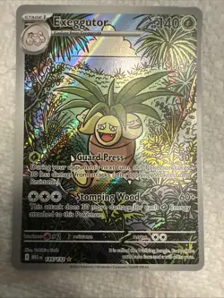 Pokemon Mega Evolution Exeggutor Illustration Rare 135/132 English NM (2 Items) - Image 4
