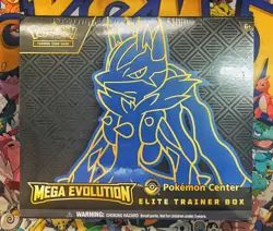 Pokemon TCG | Mega Evolution | Pokemon Center ETB | Includes 11 Booster Packs - Image 1