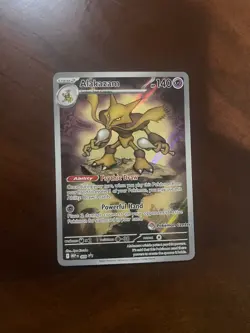 Alakazam 009 Pokemon Center Stamped Black Star Promo Mega Evolution NM - Image 1
