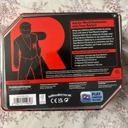 Pokemon TCG Nidoking ex Team Rocket Tin NEW AND SEALED - Image 2