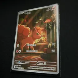 Pokemon Mega Evolution Vulpix IR 138/132 NM Pack Fresh English - In Hand - Image 1