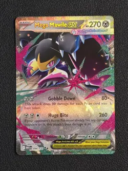 Mega Mawile Ex 094/132 Mega Evolution Pokemon TCG NM/Mint Pack Fresh Double Rare - Image 1