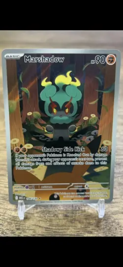 Pokemon TCG Mega Evolution Marshadow 146/132 Illustration Rare NM Pack Fresh - Image 1