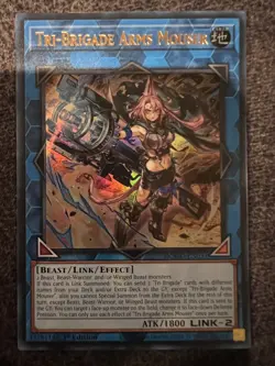 Yugioh Tri-Brigade Arms Mouser DOOD-EN051 Ultra Rare 1st Edition NM - Image 1