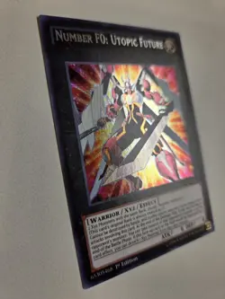 Number F0: Utopic Future WSUP-EN026 Prismatic Secret Rare Yugioh 1st Edition NM - Image 2