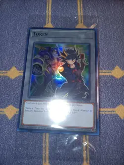 1x Yugioh Token Card TKN5-EN034 Yusei & Junk Warrior Down Near Mint Sealed - Image 1