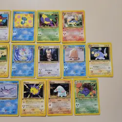 Vintage Pokemon Card Lot of 18 Neo Genesis 1st Edition WOTC TCG - Image 3
