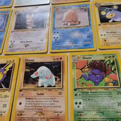 Vintage Pokemon Card Lot of 18 Neo Genesis 1st Edition WOTC TCG - Image 5
