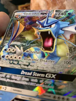 Gyarados GX 18/111 Ultra Rare Holo M/NM Pokemon Card - Image 4