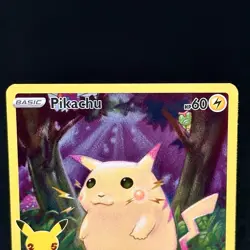 Pokemon TCG Card Pikachu 5/25 Celebrations 25th Anniversary Full Art Holo - G-3 - Image 3
