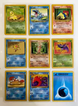 Pokemon Card Binder Collection - Vintage Card Lot | 1999-2000 WOTC Rare/Uncommon - Image 1