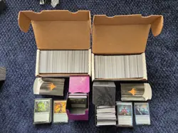 1200 Magic The Gathering MTG card lot with FOILS/RARES - Image 1