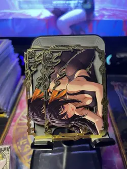 Goddess Story Metal Card Serialized Anime Waifu Random # Akeno - Image 2
